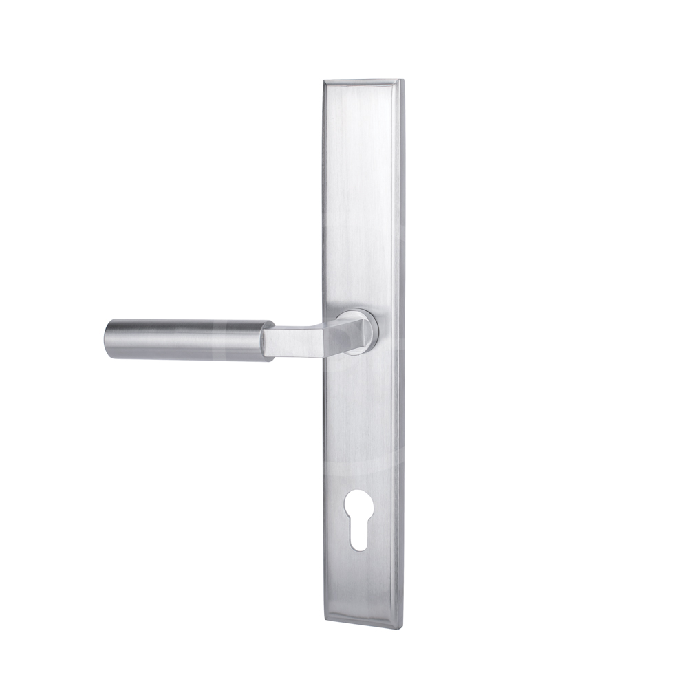 Heritage Brass Cutor Multipoint Door Handle (Left Hand) - Satin Chrome - (Sold in Pairs)
